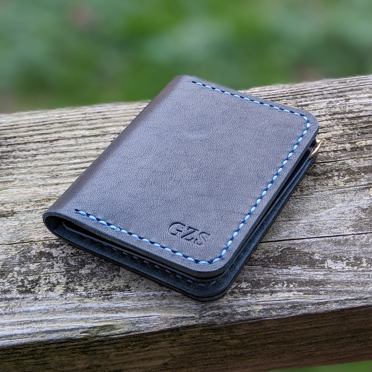 Silver Leather Wallet – Alder & Co